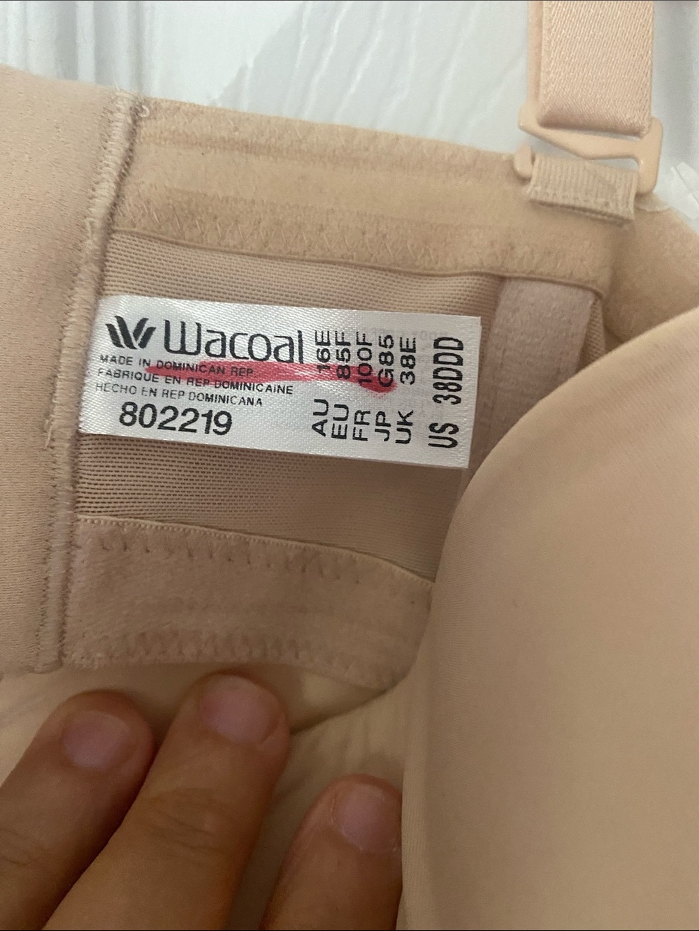 Wacoal Beige Underwire Shapewear Bodysuit - new. Never worn. - Picture 2 of 5